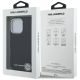 8. Karl Lagerfeld FW Stamped Karl MagSafe Hülle für iPhone 16 Pro - Schwarz