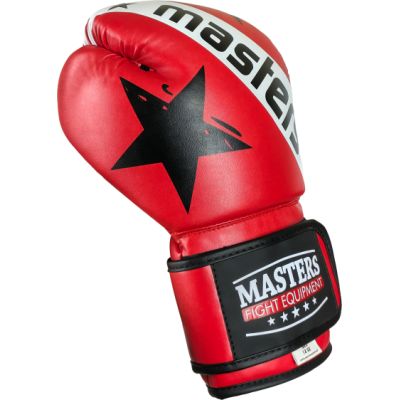 7. RPU-STAR Boxhandschuhe 12 oz Rot