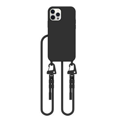2. Tech-Protect MagNecklace MagSafe Hülle für iPhone 12/12 Pro – Schwarz