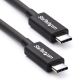 StarTech.com TBLT3MM2M Thunderbolt-Kabel 2 m 20 Gbit/s Schwarz