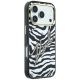 4. Karl Lagerfeld IML Signature Zebra Glitter MagSafe Hülle für iPhone 17 Pro Max / 18 Pro Max – Gold