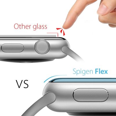 12. Spigen Neo Flex Schutzfolie für Apple Watch 4/5/6/7/8/SE (40/41 mm) – 3 Stk.