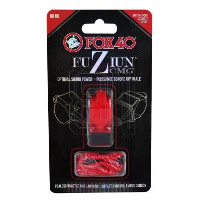 3. Whistle Fox 40 Fuziun CMG red