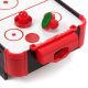 5. Meteor Airhockeytisch schwarz/rot