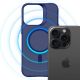 9. 3mk Smoke MagCase für iPhone 16 Pro Max – Blau-Transparent
