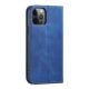 7. Magnet Fancy Case Hülle für iPhone 12 Pro Max Tasche Kartenetui Kartenständer Blau