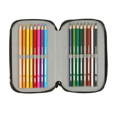 5. FC Barcelona dreifach gefülltes Federmäppchen 37-teilig 412625857