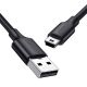 Ugreen USB-Mini-USB-Kabel 480 Mbit/s 1,5 m (schwarz)