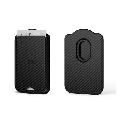 3. Tech-Protect CH02 MagWallet MagSafe magnetische Geldbörse für Telefon – Carbon