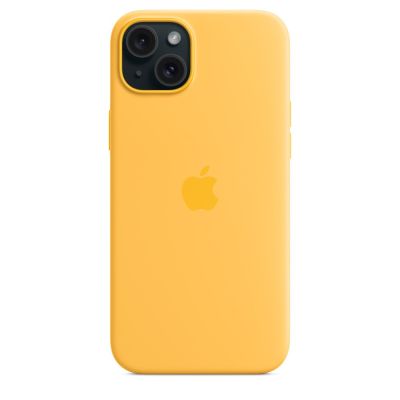 6. Apple Silikonhülle mit MagSafe Sunshine, für iPhone 15 Plus, MWNF3ZM/A