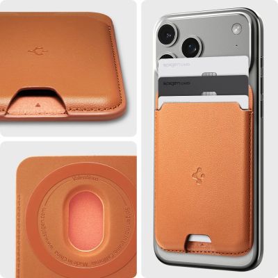 5. Spigen Valentinus MagSafe Magnetische Handyhülle – Orange