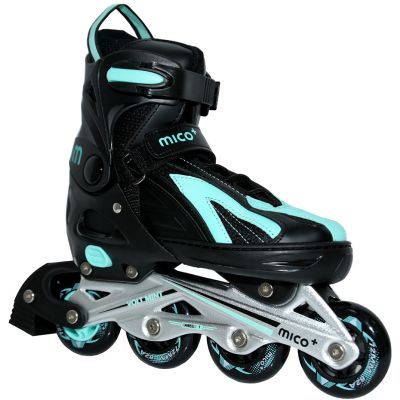 12. Mico Volt Blue Rollschuhe schwarz und blau PW-126B-9