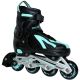 12. Mico Volt Blue Rollschuhe schwarz und blau PW-126B-9