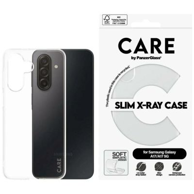 CARE by PanzerGlass Fashion X-Ray Hülle für Samsung Galaxy M17 5G / A17 / A17 5G - Transparent