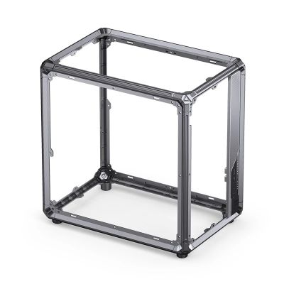 12. Jonsbo X400 PC-Gehäuse, Midi-Tower, ATX, gehärtetes Glas – grau