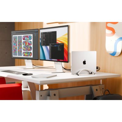 4. Twelve South BookArc Flex Ständer - Aluminium für MacBook, Notebook (Chrom)