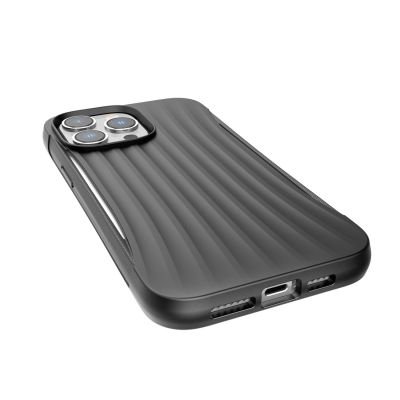 6. Raptic X-Doria Clutch Case iPhone 14 Pro Rückseite schwarz