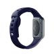 4. 3mk Silikon- Watch für Apple Watch 38/40/41 mm – Blau