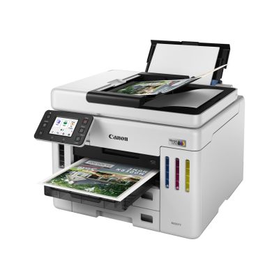 78. Canon MAXIFY GX 7150 Drucker, Tintenstrahl, Farbdruck, 600 x 1200 dpi, A4, Direktdruck, Weiß