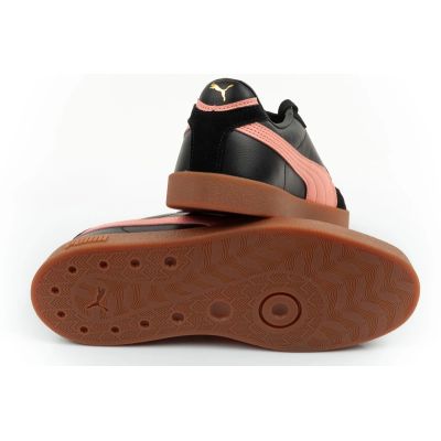 8. Puma Damen-Sportschuhe Club II Era Sneaker, schwarz, modisches Leder