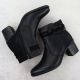 3. Damen-Ankle-Boots aus Leder mit schwarzem Absatz, Rieker Y2066-00