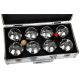 3. 8-teiliges Boule-Pétanque-Set – Aluminiumkoffer Enero