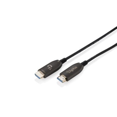 12. HDMI 2.1 Ultra High Speed 8K60Hz UHD Hybrid-Anschlusskabel HDMI A/HDMI AM/M Schwarz 20 m