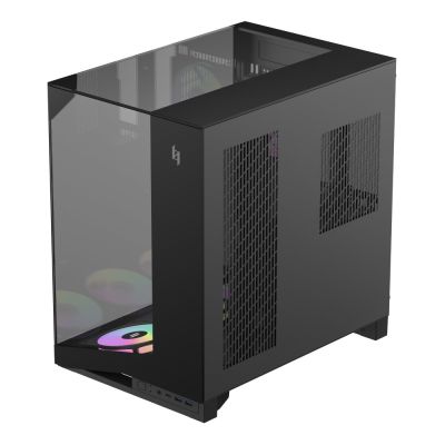 11. GameMax NEX C56 VC BK Midi-Tower-Computer-Sicherheits- und Halterungssystem Schwarz