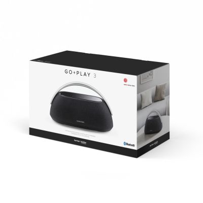 7. Harman/Kardon Go + Play 3 Tragbarer Stereo-Lautsprecher Schwarz 160W
