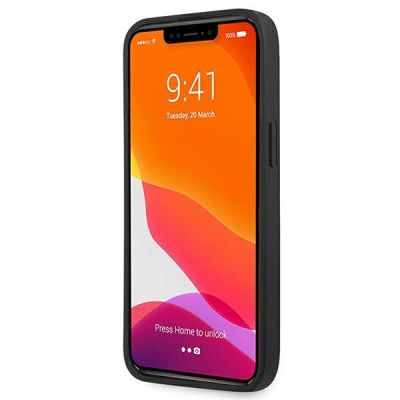 5. BMW Signature Logo Imprint Case für iPhone 13 Pro Max - Schwarz