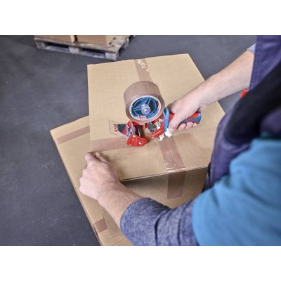 4. TESA 06400-00001 Klebebandabroller Rot