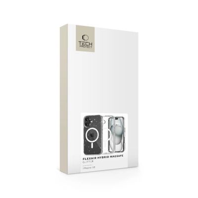5. Tech-Protect FlexAir Hybrid MagSafe Hülle für iPhone 16 – transparent