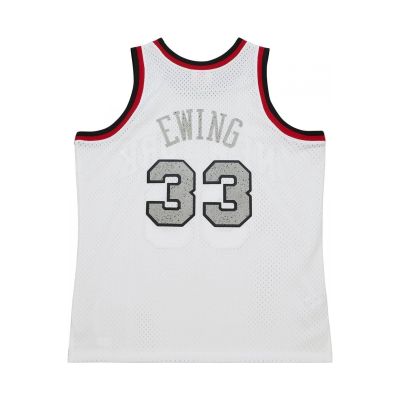 6. Mitchell & Ness NBA Cracked Cement Swingman-Trikot Knicks 1991 Patrick Ewing M TFSM5934-NYK91PEWWHIT