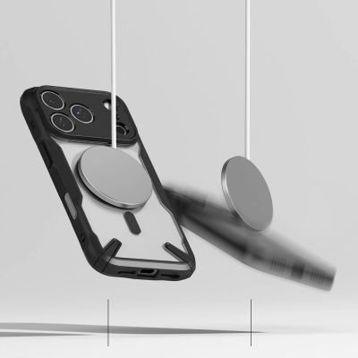 6. Ringke Fusion X Magnetic MagSafe Case für iPhone 17 Pro Max - Schwarz