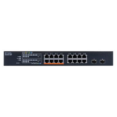 2. Zyxel XMG1915-18EP 18p PoE (PoE++: 8) 180W Managed Multigigabit/10G Switch