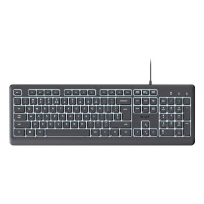 4. TRUST PRIMO Hintergrundbeleuchtete USB-A-Tastatur