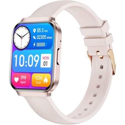 5. Smartwatch Gravity Pink 2 Armbänder GT44-3