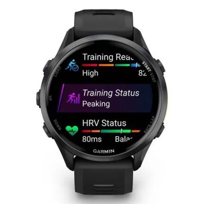 6. Garmin Forerunner 970 3,56 cm (1,4") AMOLED Digital 454 x 454 px Touchscreen Schwarz, Gelb WLAN GPS