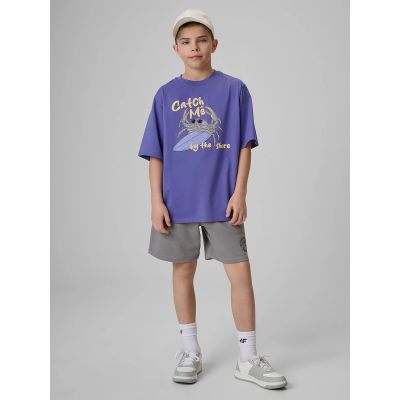 4. Baumwoll-T-Shirt für Jungen 4F 4FJRSS26TTSHM3903-51S