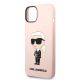 6. Karl Lagerfeld KLHMP14MSNIKBCP iPhone 14 Plus 6.7" Hardcase pink/pink Silikon Ikonik Magsafe