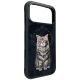 3. Nimmy Lucky Fashion Cat MagSafe Hülle für iPhone 17 Pro - Schwarz
