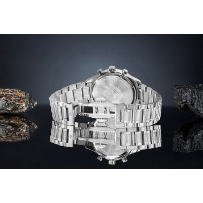 6. Giewont Chronograph Saphir Silber Herrenuhr GW6310-B2