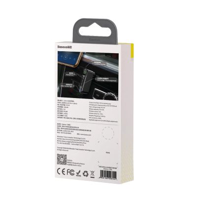 8. Baseus BSBA-02 (Overseas Edition) Bluetooth AUX-Sender – schwarz
