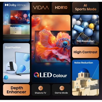 7. Hisense 32A5Q 81,3 cm (32") Full HD Smart TV Wi-Fi Schwarz