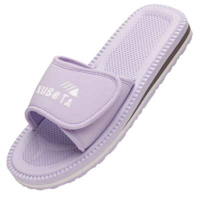 10. Kubota Velcro Classic Flip-Flops Pastellviolett K25SS-100-001-10-1