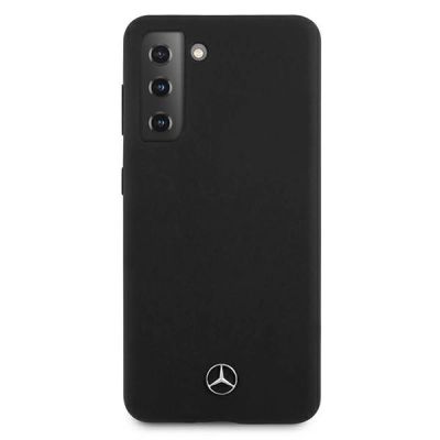 3. Mercedes Silicone Line Case für Samsung Galaxy S21+ - Schwarz