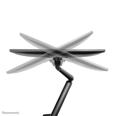 9. Neomounts DS70-810BL2 Monitorhalterung/Ständer 81,3 cm (32") Schreibtisch Schwarz