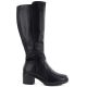 2. Damenstiefel mit Absatz, schwarz Potocki SZ12829
