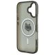 7. Karl Lagerfeld IML Metal Choupette Head MagSafe Hülle für iPhone 16 Plus - Schwarz
