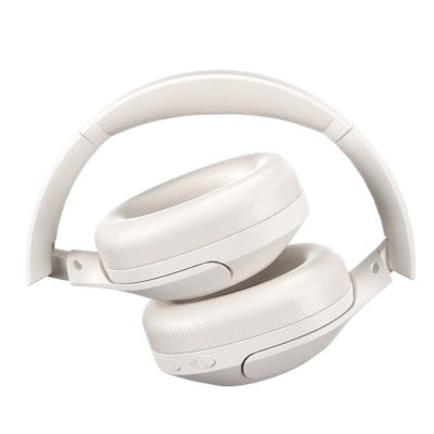 4. QCY H3 Lite On-Ear-Kopfhörer mit ANC und Bluetooth 5.3 – Weiß